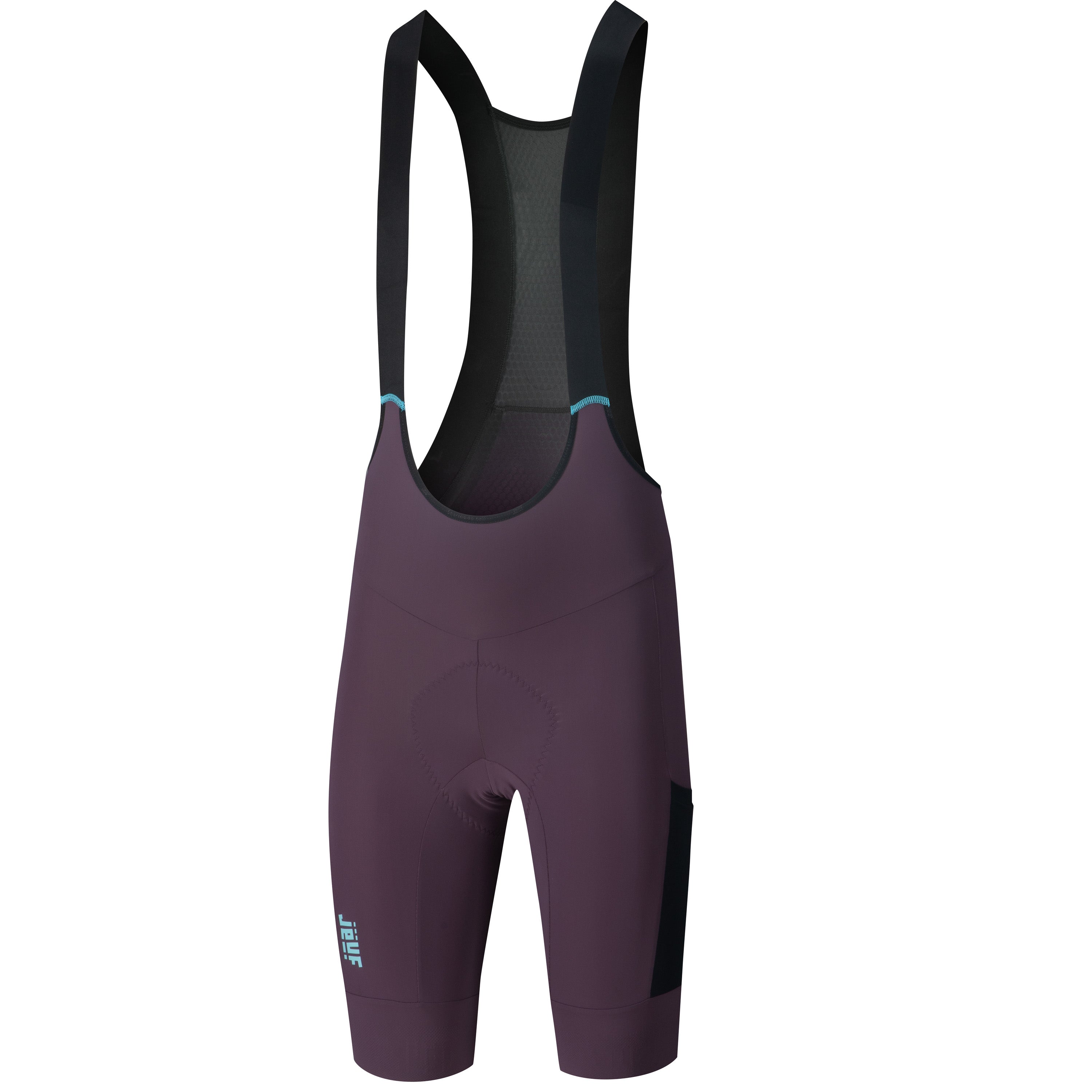 Jëuf Pro Gravel Cargo bib shorts - Bordeaux