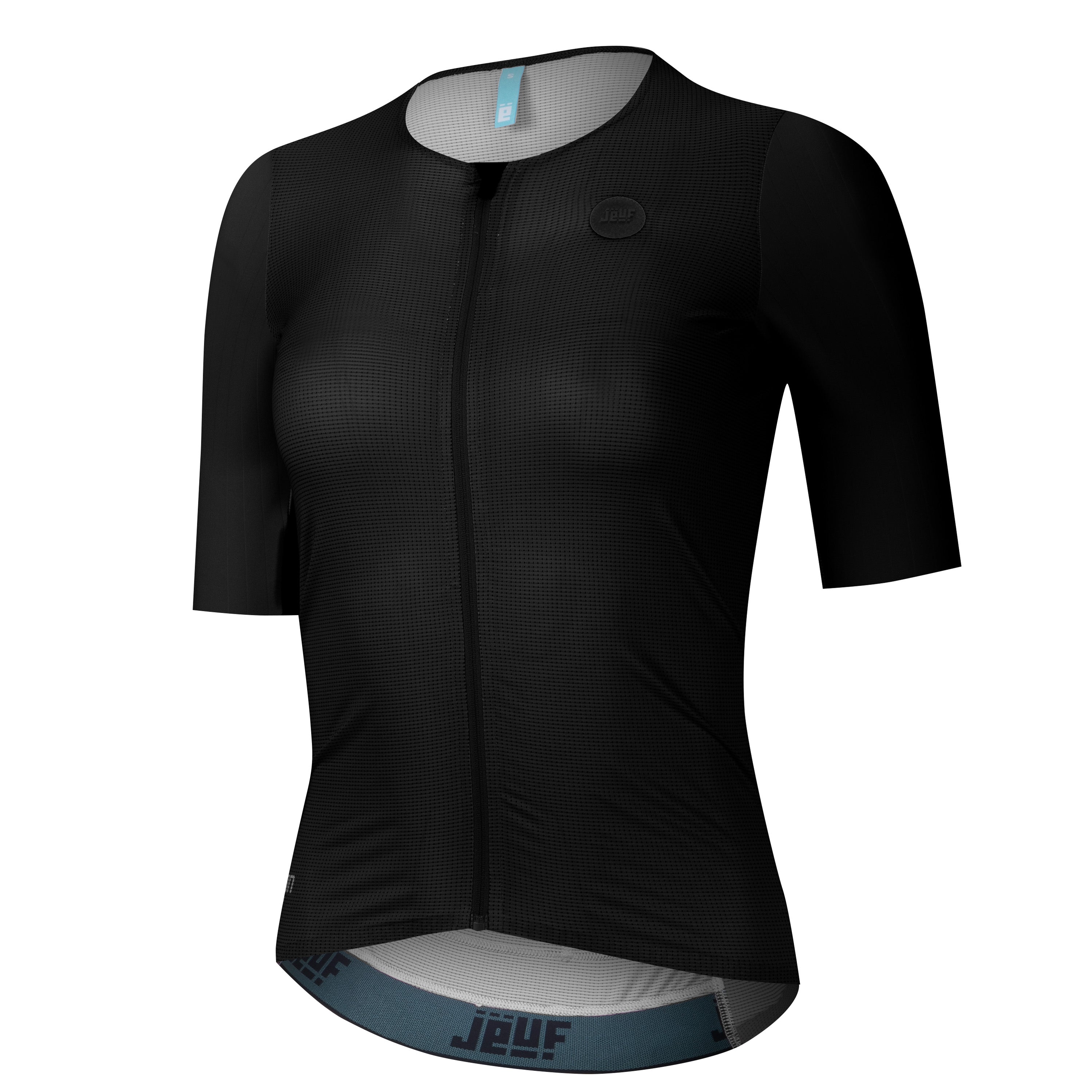 Maillot mujer Jëuf Pro Race Carbon - Negro