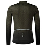 Maglia maniche lunghe Shimano Vertex Printed - Nero verde