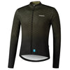 Maglia maniche lunghe Shimano Vertex Printed - Nero verde