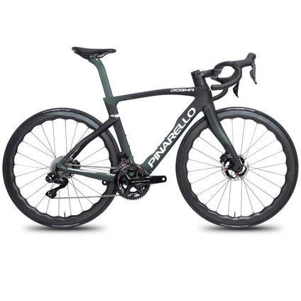 Pinarello Dogma F Disc Dura Ace Di2 Power Princeton Grit 4540 - Green Black