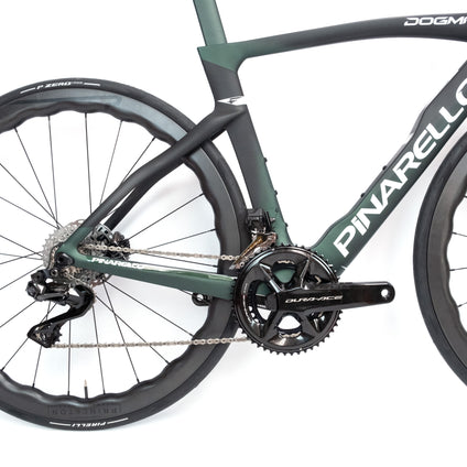 Pinarello Dogma F Disc Dura Ace Di2 Power Princeton Grit 4540 - Green Black