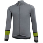 Maglia maniche lunghe Dotout Prime - Grigio giallo