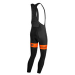 Dotout Stripe 2.0 bibtight - Black orange