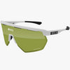 Gafas Scicon Aerowing - Blanco trail verde