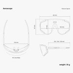 Scicon Aeroscope brille - Schwarz Photochromic silber