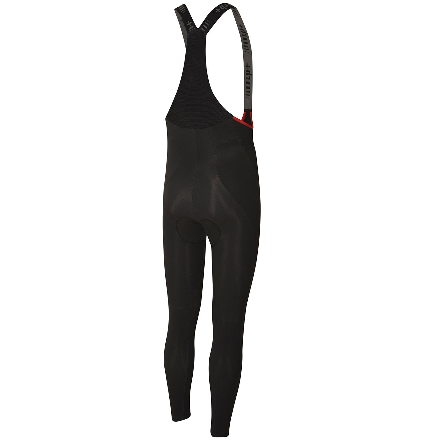 Rh+ Nordic bibtights - Black red