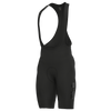 Ale Solid Winter thermal bib shorts - Black