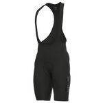 Ale Solid Winter thermal bib shorts - Black