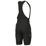 Ale Solid Winter thermal bib shorts - Black