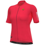 Maillot femme Ale R-EV1 Silver Cooling - Rouge clair