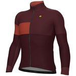 Ale PR-E Geometric jacke - Bordeaux