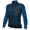 Ale PR-E Megabyte long sleeve jersey - Blue