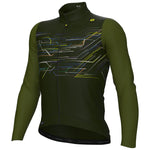 Ale PR-E Megabyte long sleeve jersey - Green