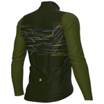 Ale PR-E Megabyte long sleeve jersey - Green