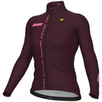 Maglia maniche lunghe donna Ale PR-E Follow Me - Viola