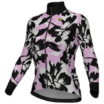 Maillot mujer manga larga Ale PR-E Flower - Rosa