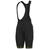 Ale PR-E Strada 2.0 bib shorts - Black green