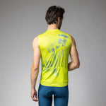 Maglia senza maniche Ale PR-E Mirror - Giallo