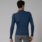 Maglia maniche lunghe Ale Pragma Color Block - Blu chiaro