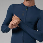 Maglia maniche lunghe Ale Pragma Color Block - Blu chiaro