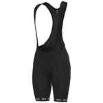 Ale PR-E Strada 2.0 women bibshort - Black white