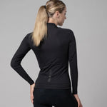 Maglia maniche lunghe donna Ale Pragma Color block - Nero nero