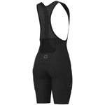 Ale Off Road Gravel Pro frau kurz tragerhose - Schwarz