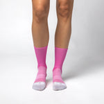 Chaussettes Ale Color Block - Fuchsia