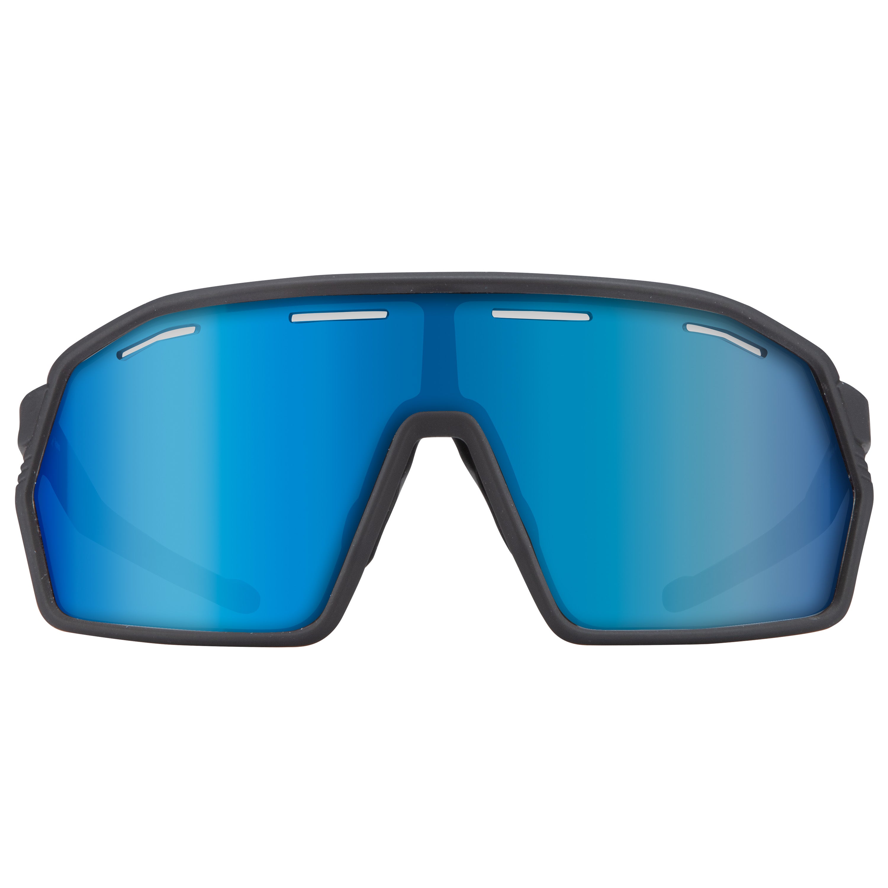 Gafas Hoxxo Tephra Air lente azul - Negro mate 