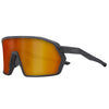Hoxxo Tephra glasses orange lens - Matte Black