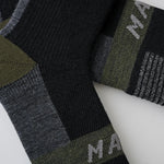 Calze Maap Alt_Road Merino - Nero verde