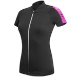 Maglia Donna Rh+ Spirit - Nero fucsia