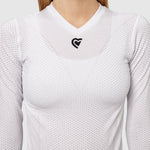 Pissei Mindanao long sleeves women baselayer - White