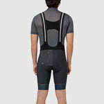 Bib shorts thermal Pissei Monviso - Grey