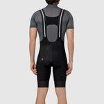 Bib shorts thermal Pissei Monviso - Black