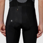 Bib shorts thermal Pissei Monviso - Black