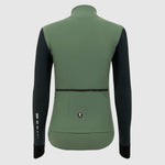 Maglia maniche lunghe donna Pissei Monviso - Verde grigio