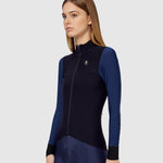 Maillot manches longues femme Pissei Monviso - Bleu