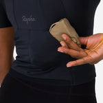 Rapha Cropped Cargo Top frau trikot - Schwarz