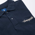 Polo Campagnolo Logo - Azul