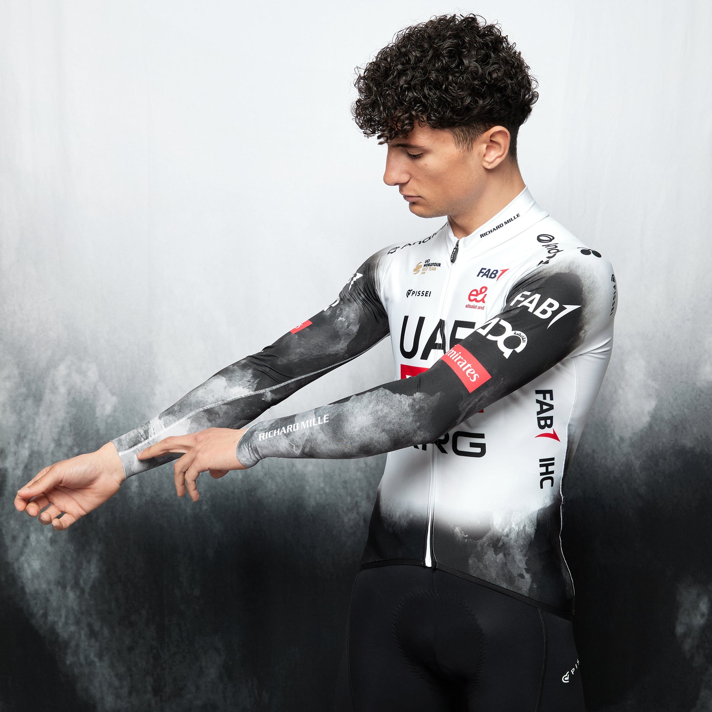 Maillot manga larga Pissei UAE Team Emirates 2025 Primapelle