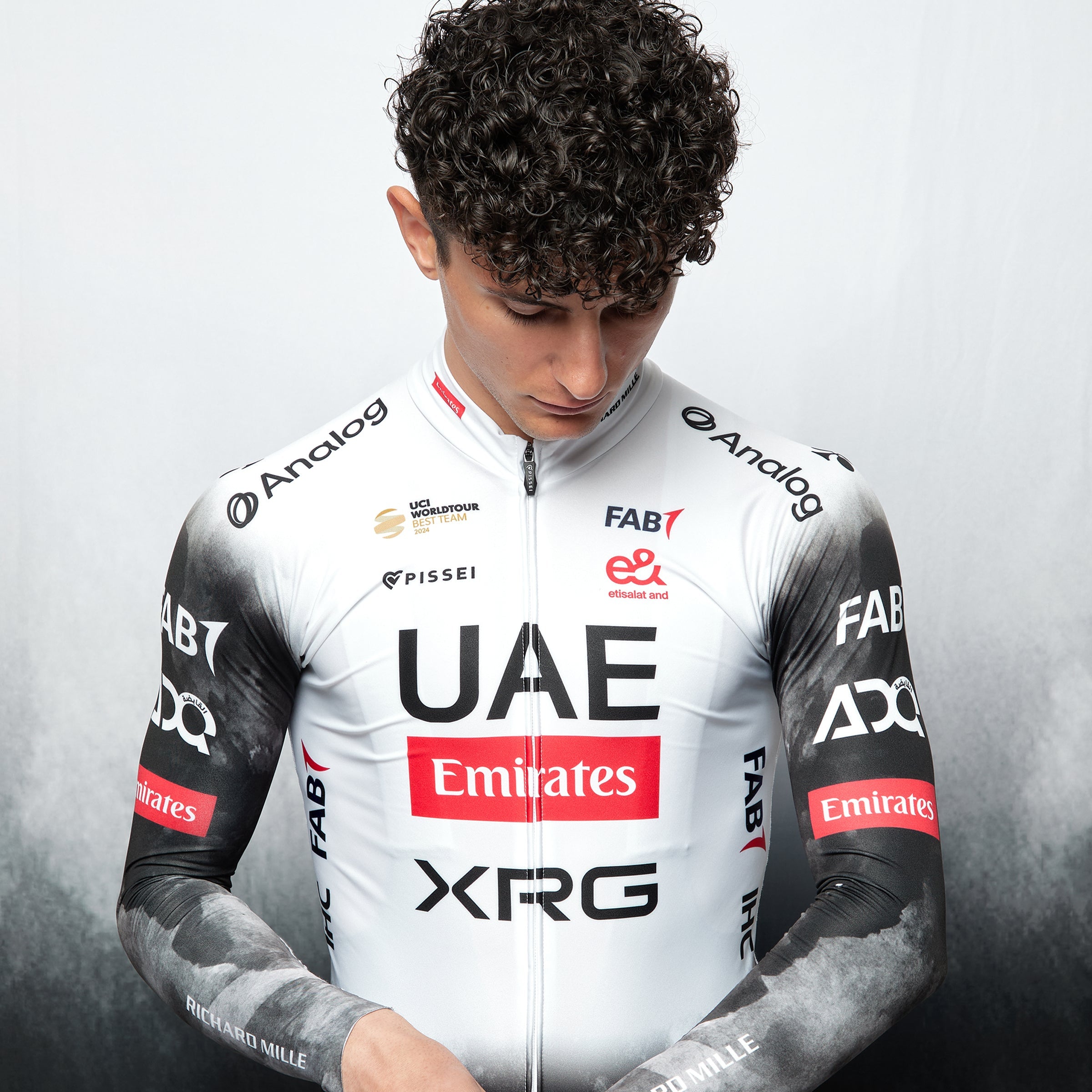 Maillot manga larga Pissei UAE Team Emirates 2025 Primapelle