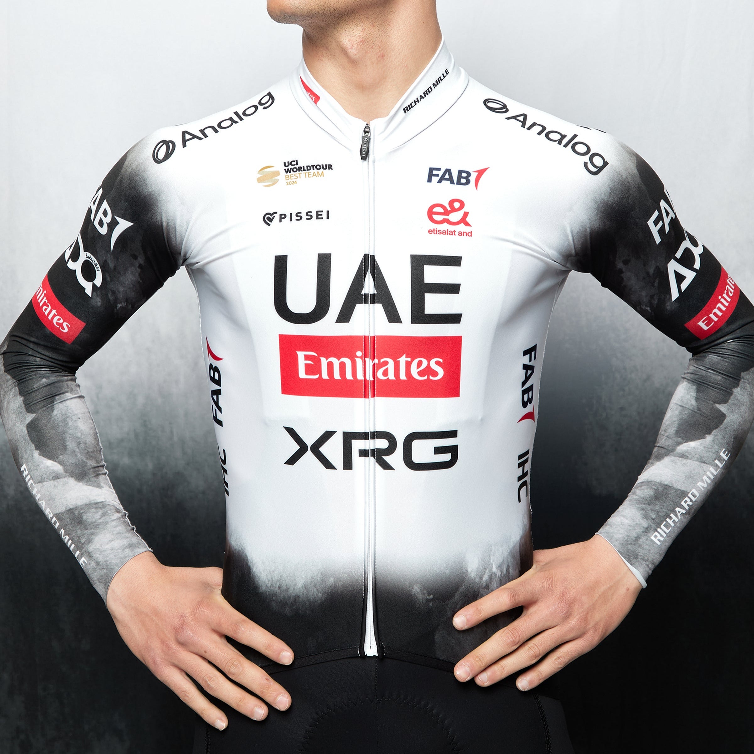 Maillot manga larga Pissei UAE Team Emirates 2025 Primapelle