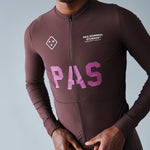 Maillot Manches longues Pas Normal Studios Mechanism Pro - Bordeaux