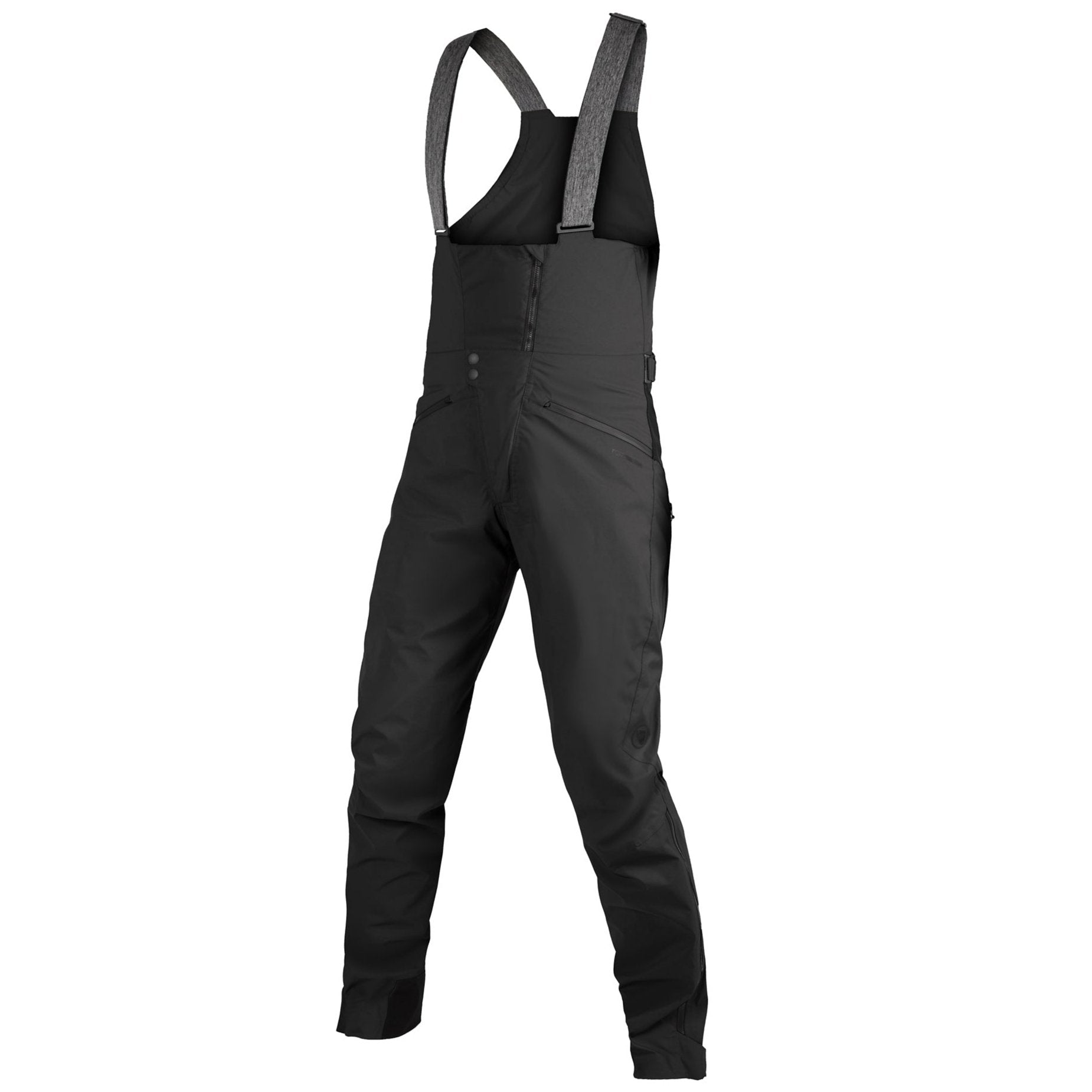 Pantalones con tirantes Endura MT500 Waterproof - Negro