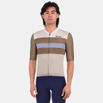 Santini Bengal Jersey - Beige Green