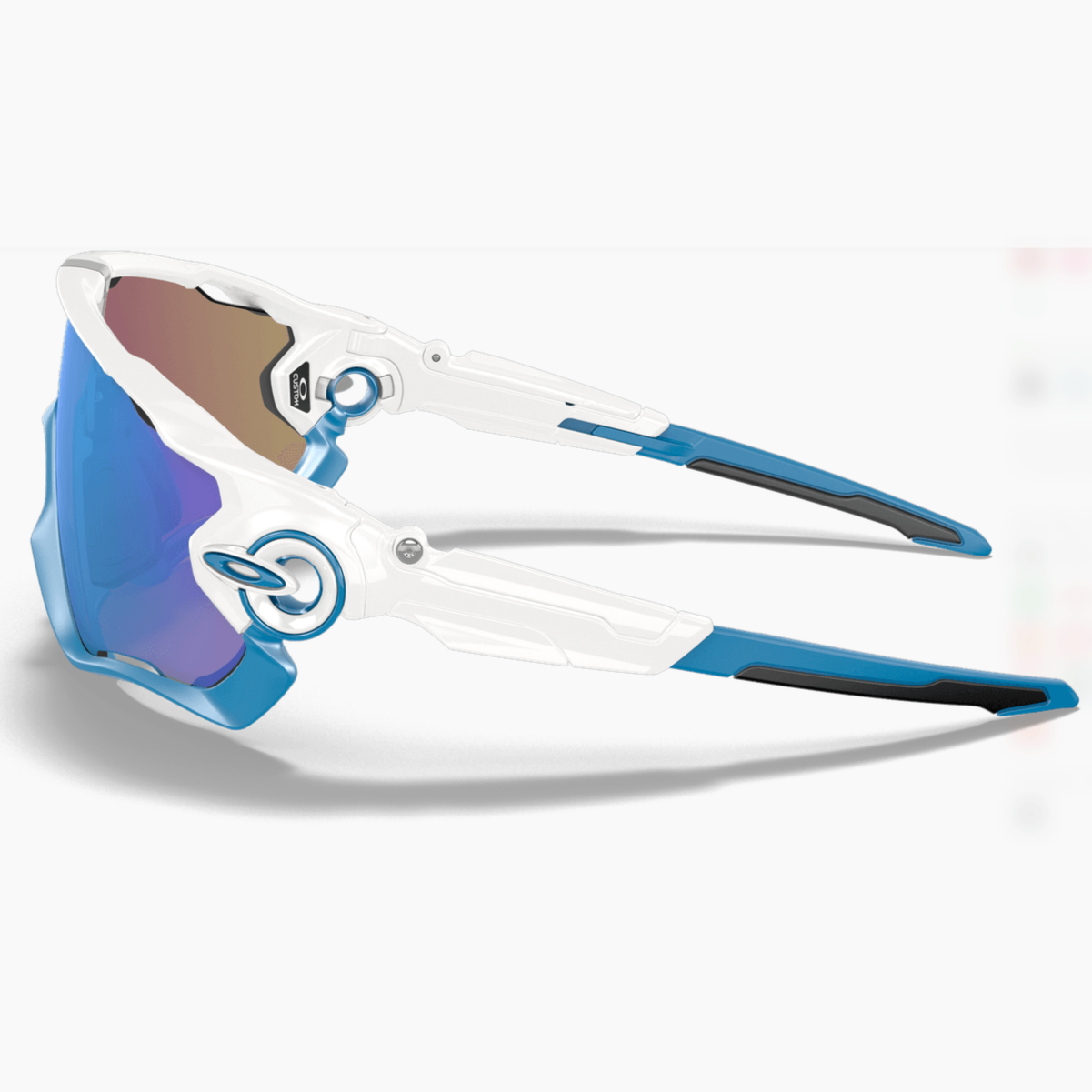 Gafas Oakley Jawbreaker - Polished White Prizm Sapphire