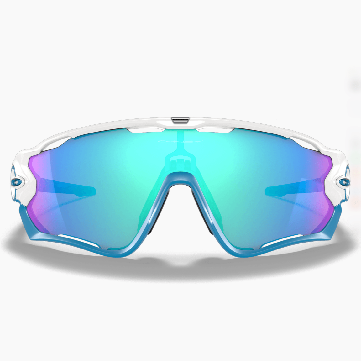 Gafas Oakley Jawbreaker - Polished White Prizm Sapphire