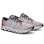 Zapatos On Cloud X 4 - Gris naranja